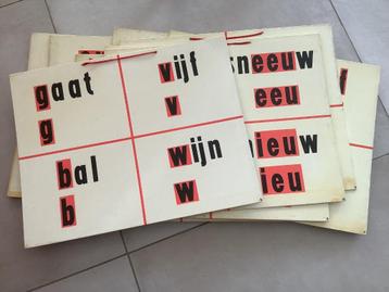 Oude schoolplaten, Antiek en Kunst, Antiek | Schoolplaten, Ophalen