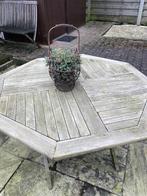 Teak tuintafel, Tuin en Terras, Ophalen, Gebruikt