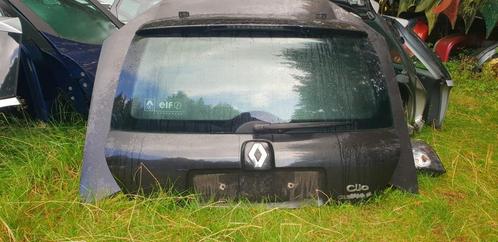 RENAULT CLIO ACHTERKLEP +SPOILER BJ 2001 TOT 2006, Auto-onderdelen, Carrosserie, Achterklep, Achter, Gebruikt, Ophalen of Verzenden