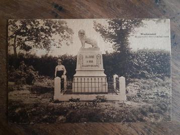 Carte postale Werbomont Monument des combattants War Memoria, Enlèvement ou Envoi, 1920 à 1940, Affranchie, Liège