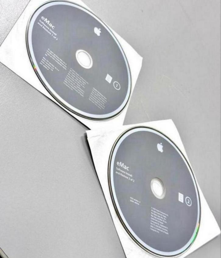 OS X 10.3.3 Software Install Restore Disc Set ATH 2.2 eMac, Computers en Software, Besturingssoftware, MacOS, Ophalen of Verzenden