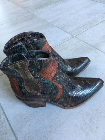 MJUS cowboy schoenen 39 snake, Overige kleuren, Lage of Enkellaarzen, Nieuw, Ophalen of Verzenden