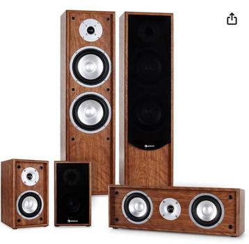 Complete Auna Linie 300 Surround set (incl. Subwoofer) beschikbaar voor biedingen