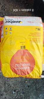 Weber voegmortel 2175, Enlèvement