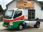 Mitsubishi Canter 3C15 3.0 DI 250 BE-Trekker / Open Laadbak, Auto's, Gebruikt, 145 pk, 4 cilinders, Wit