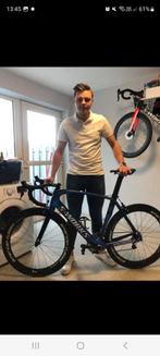 Racefiets, Fietsen en Brommers, Fietsen | Racefietsen, Gebruikt, Carbon, Heren, 53 tot 57 cm