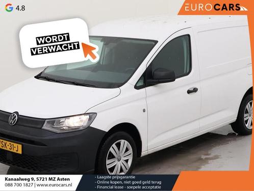 Volkswagen Caddy Cargo Maxi L2 122pk Automaat Comfort Trekha, Auto's, Bestelwagens en Lichte vracht, Bedrijf, Te koop, ABS, Airbags