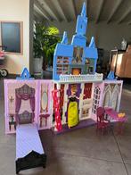 Inklapbaar Kasteel Frozen + pop, Enlèvement, Comme neuf