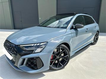 AUDI RS3 QUATTRO 2.5 TFSI 400 KEMORA CARBON PIANO B&O 2023, Euro 6, RS3, Alcantara, Particulier