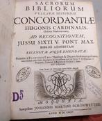 Concordance biblique 1681 en latin, Livres, Religion & Théologie, Enlèvement ou Envoi