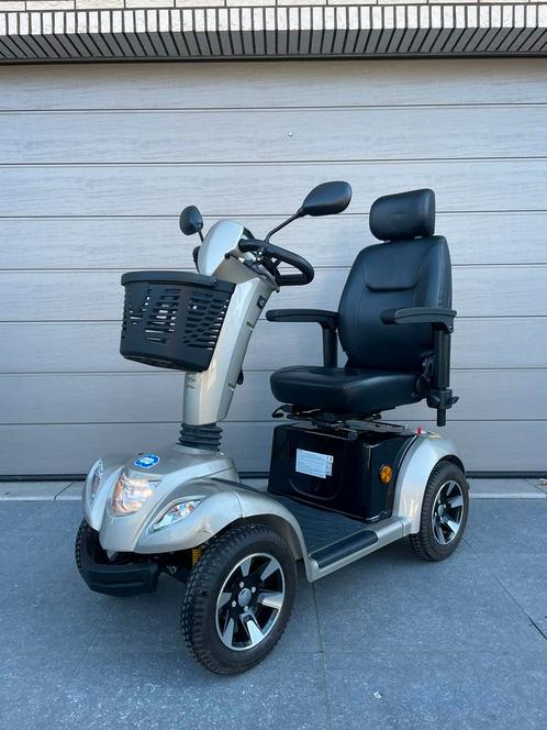 Scootmobiel Vermeiren Carpo 4 elektrische scooter nieuwstaat, Diversen, Rolstoelen, Zo goed als nieuw, Elektrische rolstoel, Inklapbaar