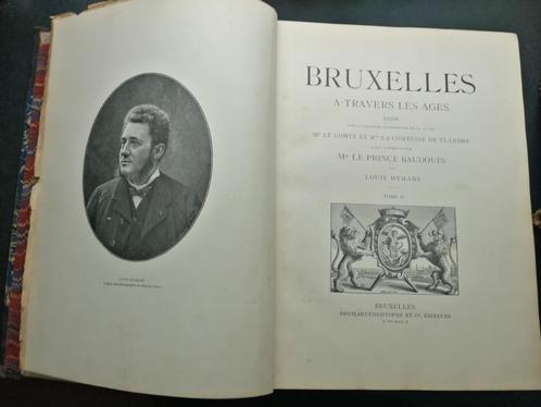 Louis HYMANS BRUXELLES A TRAVERS LES AGES Tome II, Antiek en Kunst, Antiek | Boeken en Manuscripten, Ophalen of Verzenden