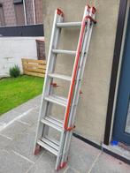 Échelle - escalier télescopique en aluminium "Altrex", 2 tot 4 meter, Ladder, Gebruikt, Ophalen