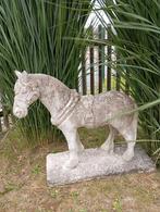 Groot oud Betonnen Paard .. Hoogte 57 CM, Ophalen, Gebruikt, Beton, Dierenbeeld