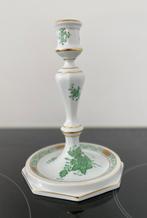Herend Hungary kandelaar, groen Chinees bouquet, Ophalen