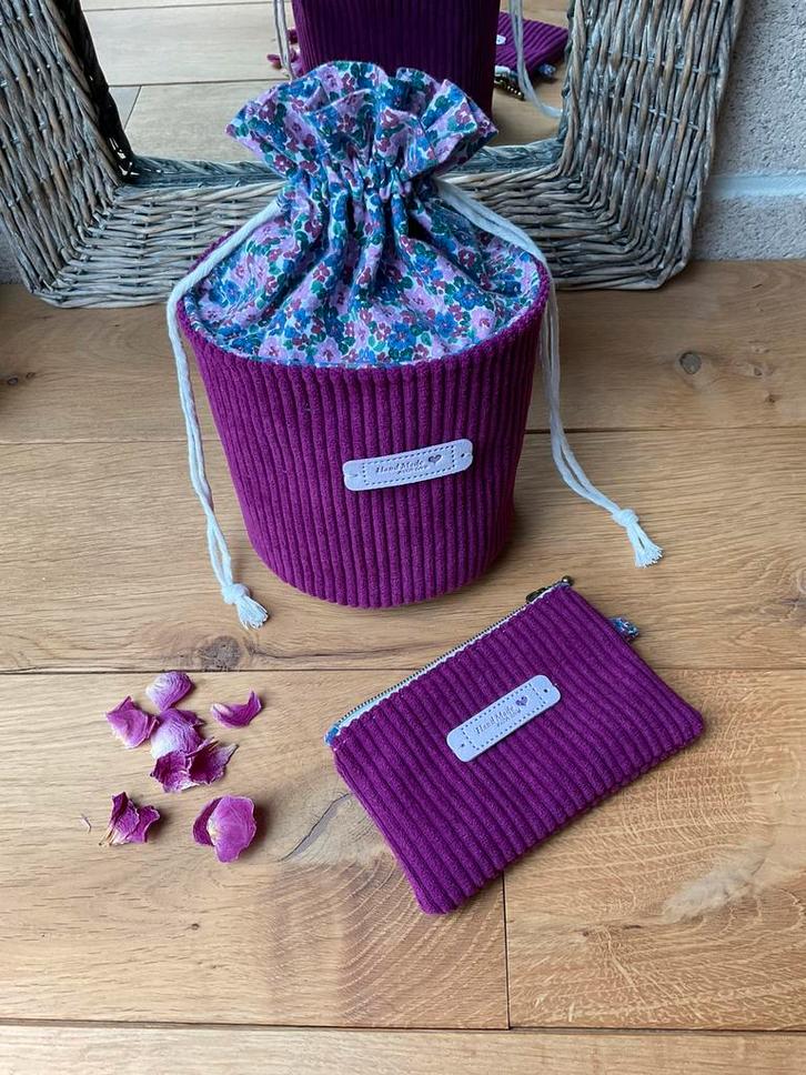 Fluwelen zakjes van Duo of Liberty, Handtassen en Accessoires, Toilettassen, Nieuw, Ophalen of Verzenden