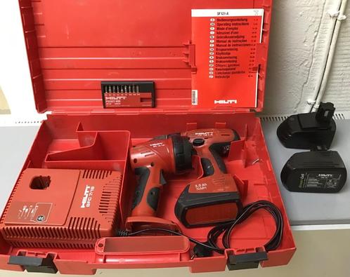 Oplaadbare boormachine Hilti, Doe-het-zelf en Bouw, Gereedschap | Boormachines, Gebruikt, Boormachine, Ophalen