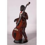 Statue de contrebassiste — Bassiste de jazz Hauteur 63 cm, Enlèvement, Neuf