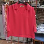 Blouse rood v-hals Mos Mosh mt L (42-44), Mos Mosh, Maat 42/44 (L), Ophalen of Verzenden, Zo goed als nieuw