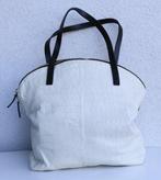 Grand sac en cuir blanc Linde Gallery, Comme neuf, Enlèvement ou Envoi, Blanc