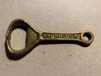 PIEDBOEUF jupiler oude opener koper/messing, Ophalen of Verzenden, Gebruikt, Flesopener, Jupiler