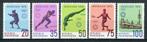 INDONESIE: ZB 720/724 MNH 1972 Olympische Spelen te Munchen, Postzegels en Munten, Ophalen of Verzenden, Postfris, Zuidoost-Azië