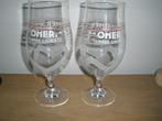 Deux  Verres OMER, Enlèvement, Utilisé