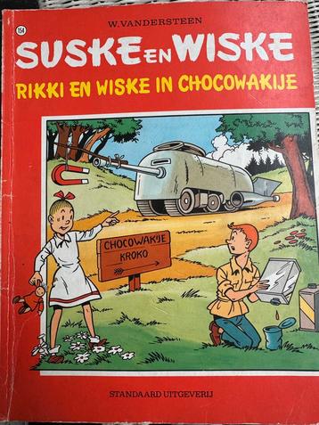 Rikki en Wiske in chokowakije, Ophalen of Verzenden, Gelezen