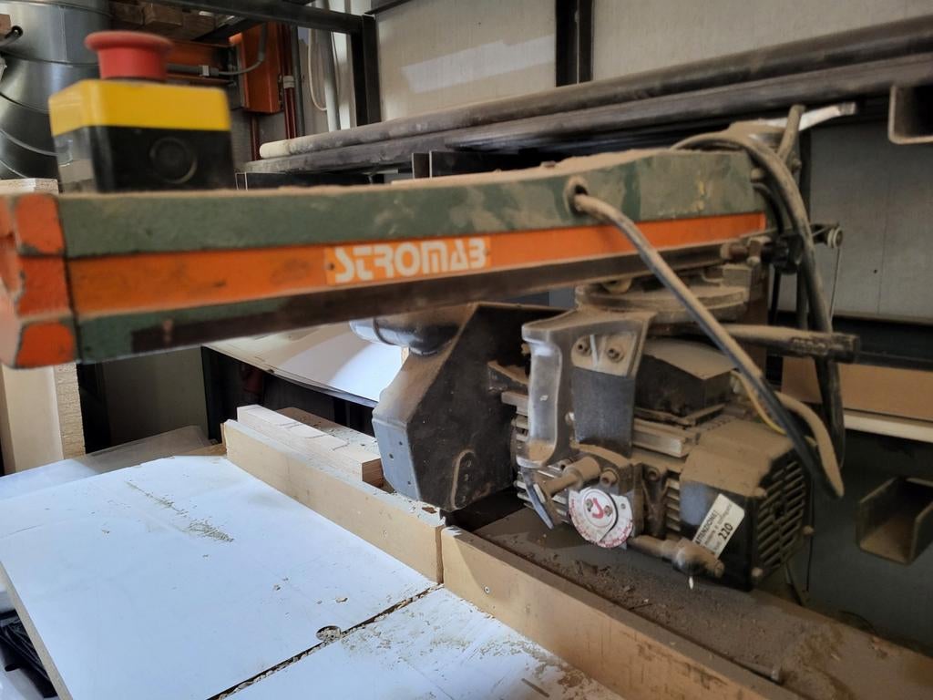 Radiaalzaag., Zakelijke goederen, Machines en Bouw | Houtbewerking, Ophalen