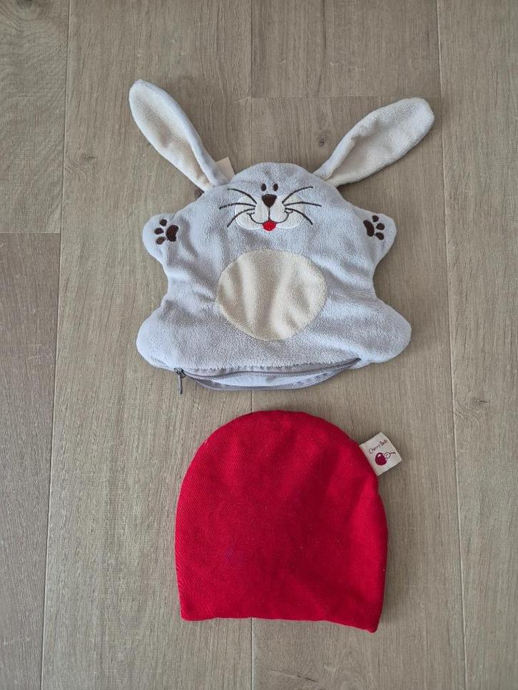 Kersenpitje in 'Konijntje' fleece-je, Kinderen en Baby's, Dekens, Slaapzakjes en Inbakerproducten, Zo goed als nieuw, Overige typen