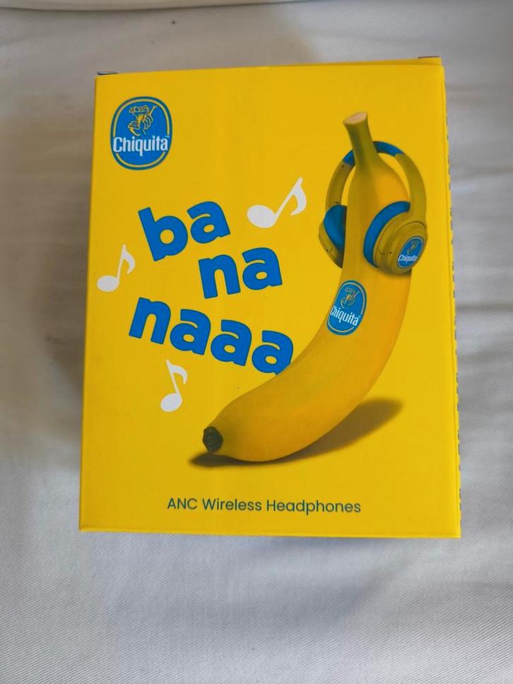 Chiquita oortelefoon in beperkte oplage met geluidsreductie., Verzamelen, Merken en Reclamevoorwerpen, Zo goed als nieuw, Ophalen of Verzenden