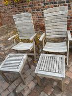 Teak tuinset te koop, Tuin en Terras, Ophalen, Zo goed als nieuw