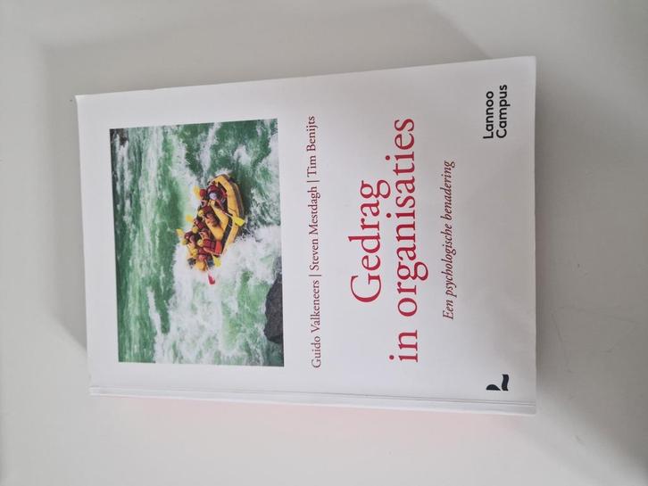 Tim Benijts - Gedrag in organisaties, Boeken, Advies, Hulp en Training, Zo goed als nieuw, Ophalen of Verzenden