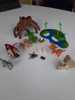 Pakket met 10 dieren en 2 dinosaurussen (+ decoraties) Playm, Kinderen en Baby's, Speelgoed | Playmobil, Ophalen of Verzenden