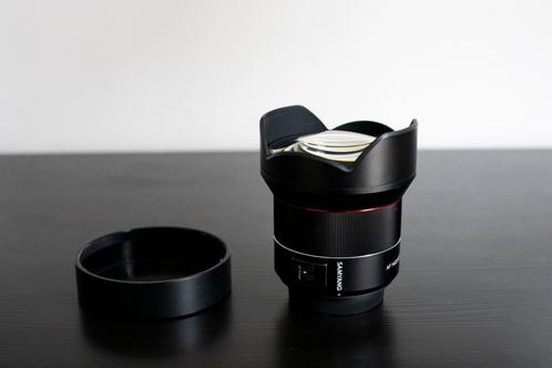 SAMYANG 14mm F2.8 AF CANON EF, Audio, Tv en Foto, Foto | Lenzen en Objectieven, Gebruikt, Groothoeklens, Ophalen