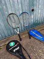 Tennisracket Prince en Dunlop, Sport en Fitness, Tennis, Ophalen, Gebruikt, Racket, Dunlop