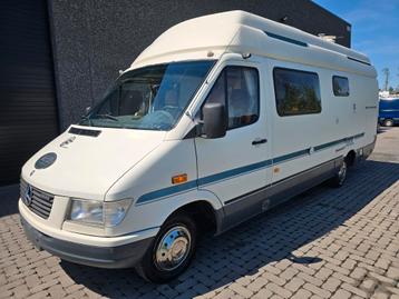 Mercedes 416CDi Automaat Camper 83.000km Compleet, Caravans en Kamperen, Mobilhomes, Integraal, Bedrijf, Diesel, Tot en met 5