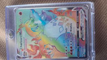 Pokemon charizard vmax rainbow, Enlèvement ou Envoi