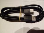 DisplayPort naar DisplayPort Kabel 1.8 Meter, nieuw (G), Computers en Software, Pc- en Netwerkkabels, Ophalen of Verzenden, Zo goed als nieuw