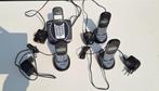 draadloze telefoonset 4 stuks, Telecommunicatie, Vaste telefoons | Handsets en Draadloos, Gebruikt, 4 handsets of meer, Ophalen
