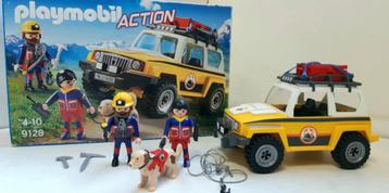 Playmobil 9128 Mountain Rescuers compleet voertuig beschikbaar voor biedingen