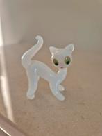 Venitiaans sierlijk jaren 70 glazen katje, Antiek en Kunst, Curiosa en Brocante, Ophalen