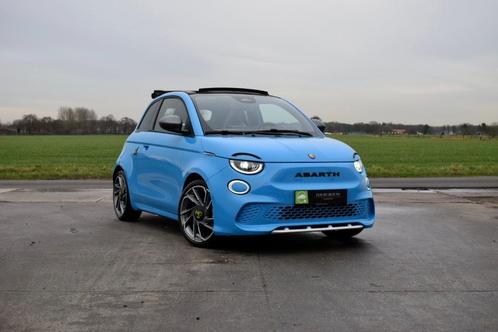 Abarth 500e Turismo Cabriolet, JBL/LED/Cruise/FULL/NIEUW, Auto's, Abarth, Bedrijf, Te koop, 500C, ABS, Achteruitrijcamera, Airbags