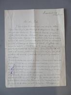 gecensureerde oorlogsbrief WO2 nov 1940 Brasschaat, Verzamelen, Militaria | Tweede Wereldoorlog, Verzenden, Overige soorten, Overige typen