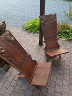 4 Afrikaanse stoelen, Ophalen