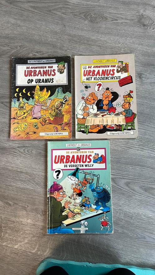 De avonturen van Urbanus - 3 st. - sc - 1984, Livres, BD, Utilisé, Plusieurs BD, Enlèvement ou Envoi