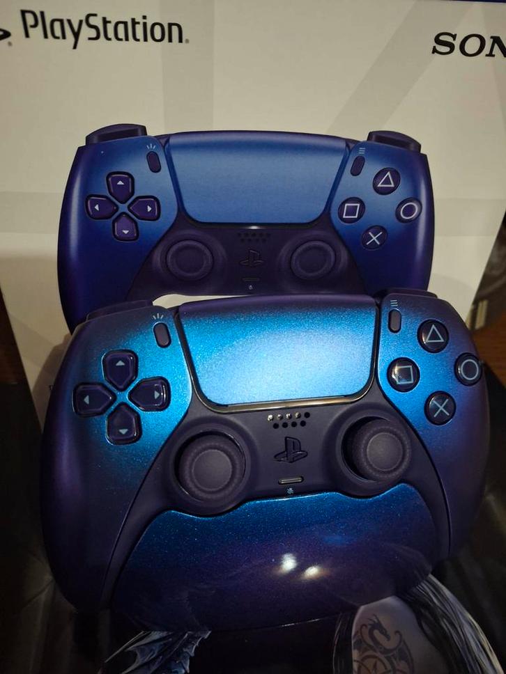 Manette PS5 Dualsense Chroma Indigo (Violet Essence), Games en Spelcomputers, Spelcomputers | Sony PlayStation 5, Zo goed als nieuw