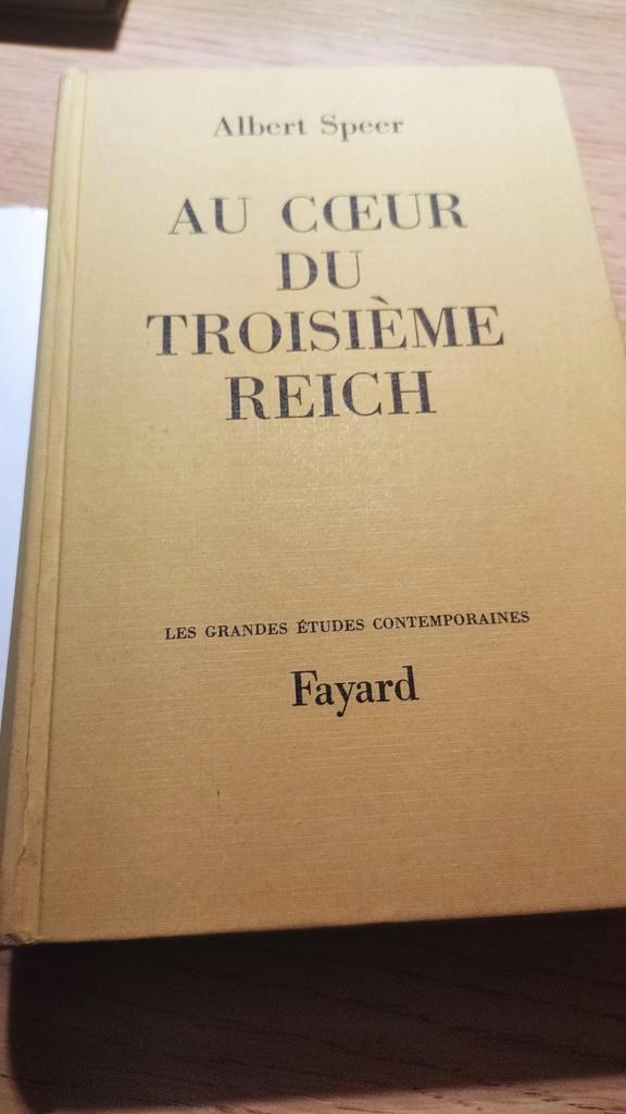 Au cœur du Troisième Reich. Albert Speer, oorlogsmisdadiger, Boeken, Biografieën, Gelezen, Ophalen of Verzenden