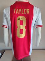 Kenneth Taylor gesigneerd Ajax shirt met coa en foto bewijs, Ophalen of Verzenden, Nieuw, Shirt