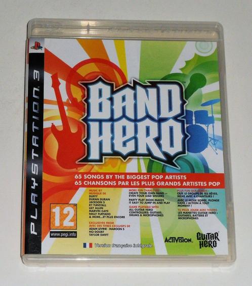 Band Hero Ps3-spel, Games en Spelcomputers, Games | Sony PlayStation 3, Gebruikt, Vanaf 12 jaar, Verzenden